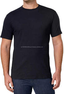 T-shirt pour homme de haute qualité de couleur noire, orienté vers l'exportation - Product Image 6