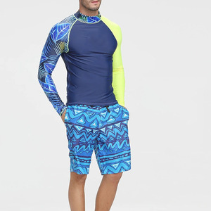 Men <b>Compression</b> Training <b>Shirt</b> Rash Guard For Gym And Fitness Men Quick Dry Rash Guard Stretch Fit Athletic Training Wear - Product Image 3