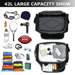 Sac de sport en polyester haute densité Outfitize, sac de sport durable avec bandoulière pour la musculation et l'équipement athlétique - Product Image 5