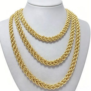 สร้อยคิวบาสำหรับผู้ชาย ขนาด 12 มม. สไตล์ฮิปฮอป ชุบทอง 14k 18k เงินแท้ 925 สร้อยคอ ของขวัญและงานปาร์ตี้ - Product Image 5