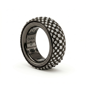 Bague élégante en argent massif 925 avec pavé de moissanite radiante – Accessoire de joaillerie haut de gamme - Product Image 1