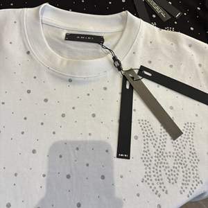 Camisa de Manga Corta para Hombre AMI, Estilo Vintage, Ecológica, Corte Holgado, Estampado Completo, Cuello Camisero, Algodón Puro, Superventas - Product Image 3