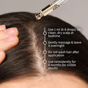 Suero Avanzado para el Crecimiento del Cabello con Aceites Naturales, Fórmula Anticaída, Engrosadora y Fortalecedora, OEM, Marca Privada, Venta al Por Mayor - Product Image 4