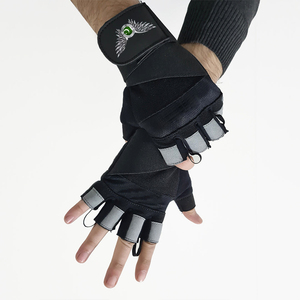 Gants de fitness directement de l'usine avec paume en silicone pour les séances d'entraînement professionnelles en salle de sport, gants d'entraînement à marque privée - Product Image 3