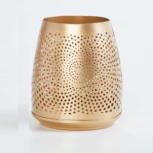 โคมไฟเหล็กทำมือลายฉลุสีดำ ชุดตกแต่งบ้าน 2 ชิ้น - Product Image 6