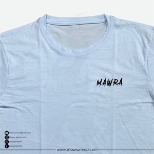 T-shirt en maille à col rond et manches courtes Mawra, 100% coton, poids lourd, écologique, séchage rapide, décontracté, unisexe, vente chaude - Product Image 5