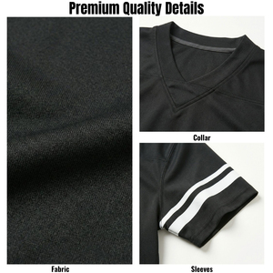 Camiseta de Fútbol Americano Personalizada para Hombre, Transpirable, de Poliéster, Uniforme Deportivo para Equipo, Ropa para Entrenamiento y Partido - Product Image 4