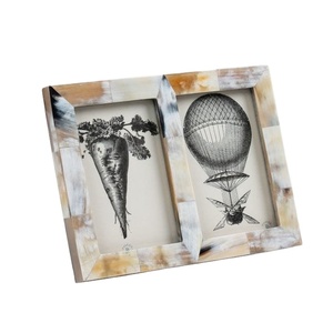 Cadre photo en corne de vache buffle de haute qualité, durable et élégant, cadre de table mural en métal de Falak World Export - Product Image 3