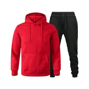 Nuevo Conjunto Deportivo Informal para Hombre, Conjunto de Sudadera con Capucha de 400 g/m², Ropa Deportiva de Marca para Hombre, Conjunto de 2 Piezas de Sudadera con Capucha de Forro Polar Grueso - Product Image 4