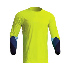 Jersey de Ciclismo Personalizado, Liso, Transpirable, de Manga Larga, con Logotipo Frontal, para Motocross, MX, BMX, Dirt Bike, Off-Road, Montaña, MTB, Tallas Grandes - Product Image 1