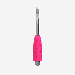 UNIQ-19 STALEKS Repousse-cuticules en acier inoxydable à bord tranchant pour manucure, outils de dépose de vernis gel et de nettoyage des ongles - Product Image 1