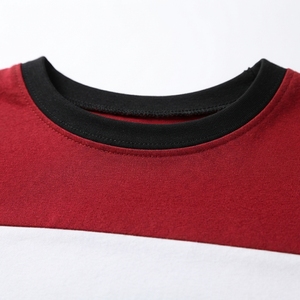 เสื้อยืดผู้ชายสีพื้น ผ้าฝ้าย 100% ทรงปกติ สไตล์วินเทจ แขนสั้น ใส่สบาย ใช้ได้ทุกวัน แพ็ค 2 ตัว - Product Image 4