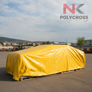 Lona Impermeable Azul al por Mayor, Lona de Doble Revestimiento de Alta Resistencia 350gsm, Uso Agrícola y Marino, ISO9001, Suministro a Granel - Product Image 2