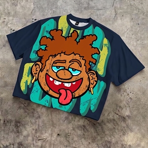 T-shirts pour hommes en toile 100% coton de haute qualité, nouvelle mode, manches courtes, vêtements d'été, taille personnalisée, streetwear, respirant, uni - Product Image 3