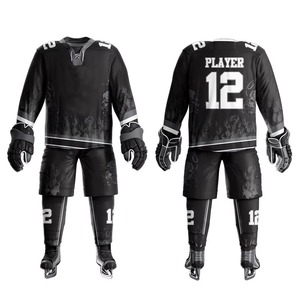 Customized Design Printing <b>Best</b> Edition Ice Hockey Uniforms Sets Customer demanding Casual Winter Sports Suit For <b>Men</b> - Product Image 1