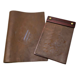 ปกเมนูหนัง PU สไตล์วินเทจคุณภาพสูงจากโรงงานโดยตรง แฟ้มใส่บิลสำหรับร้านอาหาร Nexgen Exports รับผลิตตามสั่ง - Product Image 1