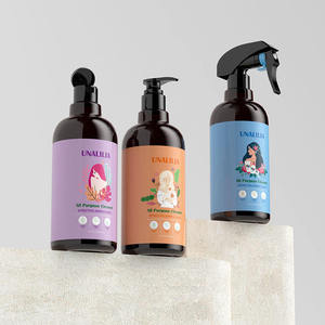 500ml Amber PET <b>Plastic</b> Trigger Spray Bottle for Custom <b>Cleaner</b> Packaging - Product Image 6