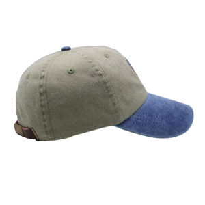 Gorra de Papá con Bordado Personalizado |   Gorra de Béisbol de Algodón Lavado Estilo Vintage |   Gorras Deportivas con Logotipo de Helado de Dos Tonos - Product Image 4