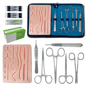 Pre-Cut Wound Pad Logo Tools & Packaging Options Complete Practice Student Suture Kit for Medical Students Training Kits - Product Image 1
