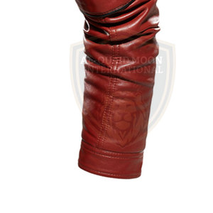 Loose Fit Full Zipper <b>Leather</b> Winter <b>Jacket</b> Wholesale <b>Leather</b> <b>Jacket</b> Plus Size <b>Men</b> <b>Leather</b> <b>Jacket</b> - Product Image 5