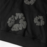 Sweat à capuche élégant et confortable, coupe classique, hiver, uni, décontracté, écologique, coupe-vent, idéal pour le streetwear, la superposition et les voyages
