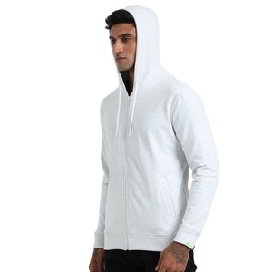 Sweat-shirt à capuche zippé pour homme, hiver, 455 GSM, coton molletonné, chaud, décontracté, streetwear, fabricant OEM, marque privée - Product Image 3
