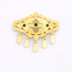 MOLL JEWELLERS Mini-animaux en alliage plaqué or vintage, faits à la main, écologiques, étanches, élégants, à la mode, avec perles scintillantes et pompon - Product Image 4