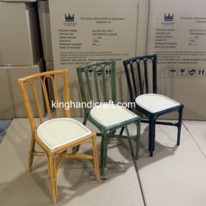 Silla Infantil de Ratán Moderna Hecha a Mano, Muebles de Alquiler para Bodas al Aire Libre, Eventos, Fiestas, Cumpleaños, Fotografía y Decoración - Product Image 5