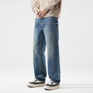 กางเกงยีนส์เดนิมผู้ชายสั่งทำโลโก้ได้ ขายส่งจากโรงงานโดยตรง |   ป้ายแบรนด์แบบกำหนดเอง |   ผ้าคุณภาพสูง, ตะเข็บเย็บทนทาน - Product Image 5
