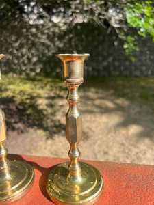 Portavelas de Latón Sólido Hecho a Mano, Ecológico y Duradero, de Calidad de Exportación al por Mayor, Decoración para el Hogar, Pascua, Bodas, Metal Dorado, por UO - Product Image 2