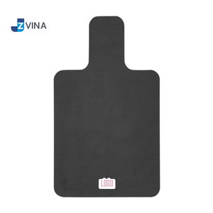 Tapete de Pilates Negro con Logotipo Personalizado, 5mm de Grosor, Antideslizante, de Cuero, para Ejercicios de Fitness, con Bolsa de Transporte Plegable para Gimnasio en Casa - Product Image 1