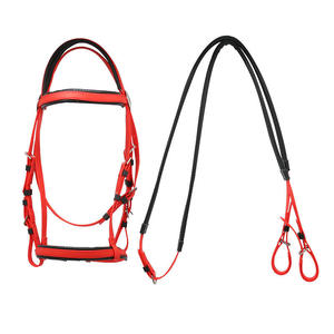 Mold Resistant PVC Biothane Horse Bridle Wholesale Waterproof Custom OEM Colorful Durable <b>Equestrian</b> Headstall Reins Endurance - Product Image 2