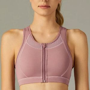 Top Deportivo Personalizado de Cuatro Vías Elásticas para Mujer, Tallas S, M, L, Espalda Cruzada, Liso, para Gimnasio, Fitness, Entrenamiento, Sujetador Deportivo - Product Image 1