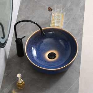 Lavabo Ovalado de Nácar de Último Diseño, Alta Demanda, con Desagüe, Personalizable, Precio al por Mayor para Baños Domésticos - Product Image 5