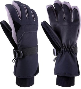 Nouveauté : Gants de ski en gros, couleur unie, décontractés, pour la sécurité sportive - Product Image 3