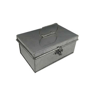 Conteneur de stockage galvanisé avec couvercle transparent pour une identification facile des articles stockés, exportateur en gros, approvisionnement en vrac - Product Image 5