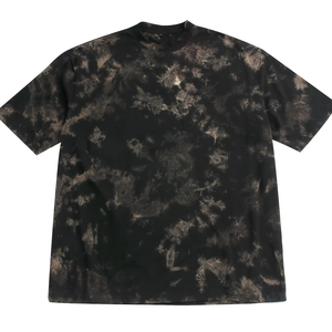 T-shirt personnalisé à col rond, coupe classique, manches courtes, 100 % coton 200 g/m², doux, imprimé numérique, style vintage streetwear hip-hop sur le devant - Product Image 4