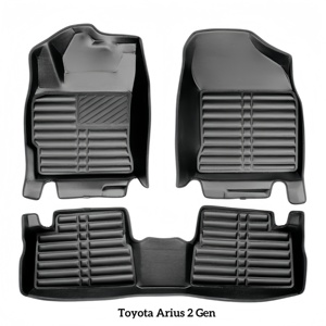 Alfombrillas para Coche con Volante a la Izquierda para Toyota RAV4, 3D 5D, de Cuero, Impermeables, Antideslizantes, Personalizadas al por Mayor para América del Norte, Canadá y la UE - Product Image 6