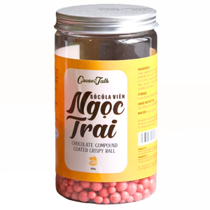 Fabrication et livraison rapides de chocolat composé OEM/ODM HALAL, billes de chocolat croustillantes à la fraise, cacao pour la décoration de gâteaux. - Product Image 1