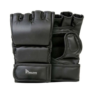Meilleur prix, gants de MMA unisexes à demi-doigts, service OEM, fabriqués au Pakistan, respirants, séchage rapide, pour adultes, entraînement de kickboxing et de boxe - Product Image 3