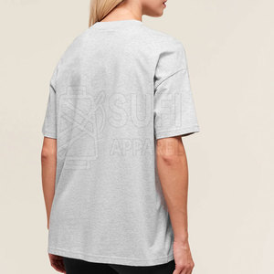 Vente directe usine – T-shirts décontractés élégants grande taille pour femmes, respirants, séchage rapide, 100 % coton, pour style urbain, vente en gros - Product Image 2