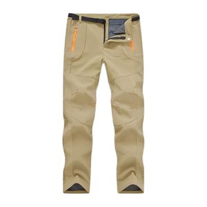 Pantalon de randonnée professionnel pour homme, kaki, multi-poches, tactique, cargo, ripstop, équipement technique - Product Image 1