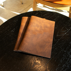 Menu de restaurant personnalisé en cuir imperméable classique de luxe ALM-0057 - Product Image 6