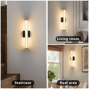 Moderna Applique da Bagno Nera da 50 cm con Cristalli K9, Lampada da Parete Singola in Bronzo, Versione Migliorata per Bagni - Product Image 4