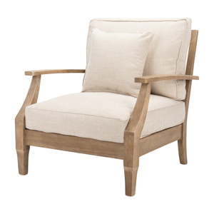 Sillones de Salón Minimalistas de Lujo, Sillón Individual de Madera de Teca, Muebles de Interior y Exterior Cómodos de la Mejor Calidad - Product Image 5