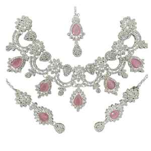 Nuevo Diseño de Joyería Tradicional de Boda Estilo Pakistaní e Indio para Mujer, Producto Más Vendido Hecho de Acero Inoxidable - Product Image 1