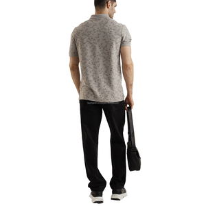 Chemise pour homme avec logo personnalisé OEM - Mélange soie/coton, séchage rapide, anti-plis et respirante - Product Image 3