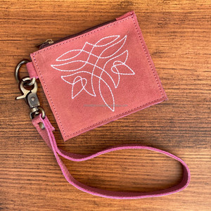Porte-monnaie en cuir suédé véritable Porte-monnaie Boot Stich Porte-monnaie Petite nouveauté à la mode Offre Spéciale Bracelet Porte-monnaie unisexe - Product Image 2