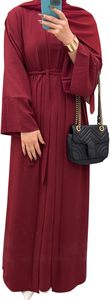 Vestido Abaya Tradicional Islámico para Mujer, Abaya Holgada y Elegante, Transpirable y Ligera, Ropa Exterior Árabe Pakistaní - Product Image 2