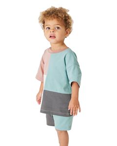 Conjunto de ropa informal de verano para niños 2023, camisetas gemelas de 9 telas para niños, pantalones cortos, camiseta bonita para niños, conjuntos de pantalones cortos, proveedor Paki a precio de fábrica - Product Image 1